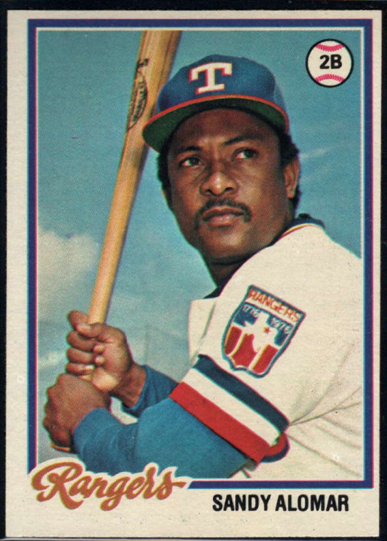 1978 Topps #533 Sandy Alomar Sr. COND Texas Rangers 
