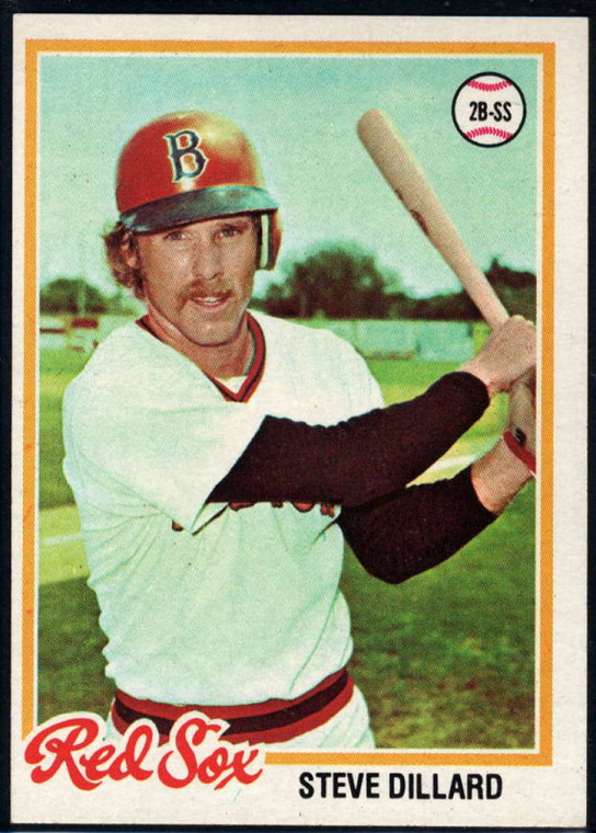 1978 Topps #597 Steve Dillard COND Boston Red Sox 