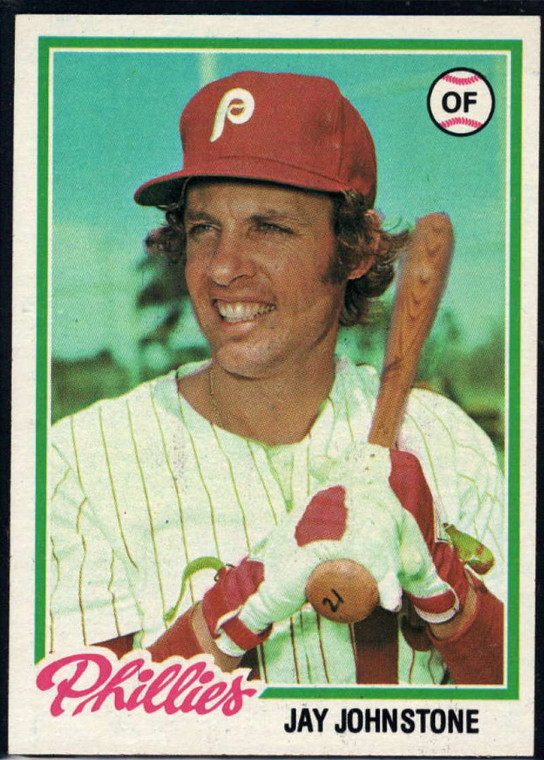 1978 Topps #675 Jay Johnstone COND Philadelphia Phillies 