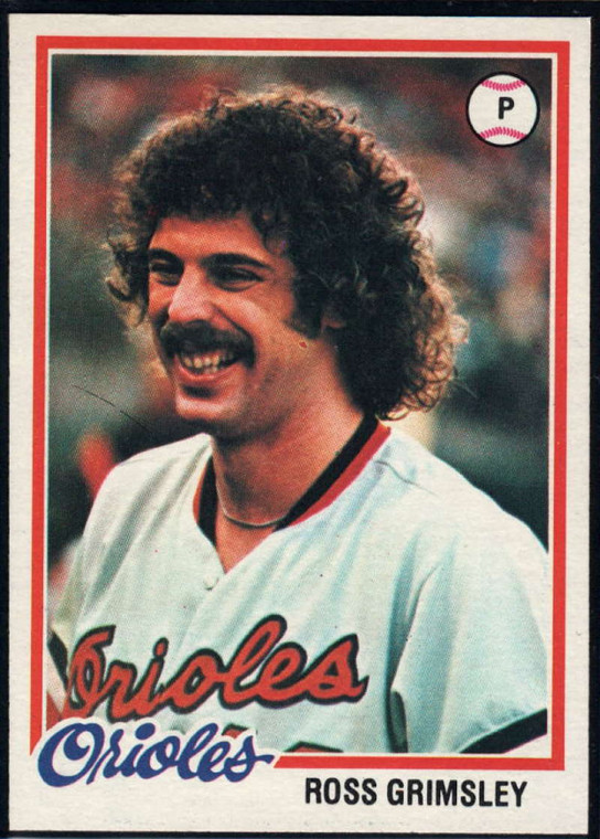 1978 Topps #691 Ross Grimsley COND Baltimore Orioles 