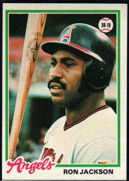 1978 Topps #718 Ron Jackson COND California Angels 
