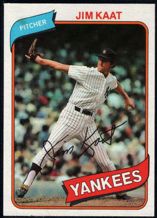 1980 Topps #250 Jim Kaat VG New York Yankees 