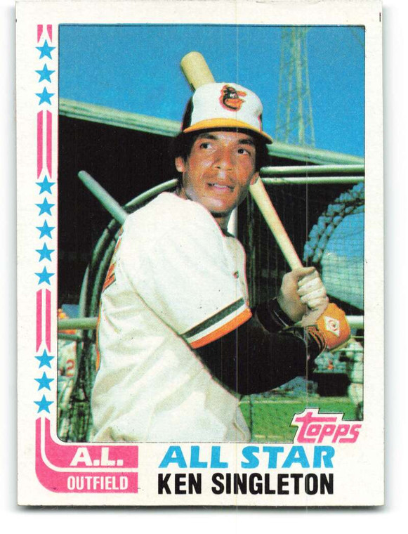 1982 Topps #552 Ken Singleton AS VG Baltimore Orioles 