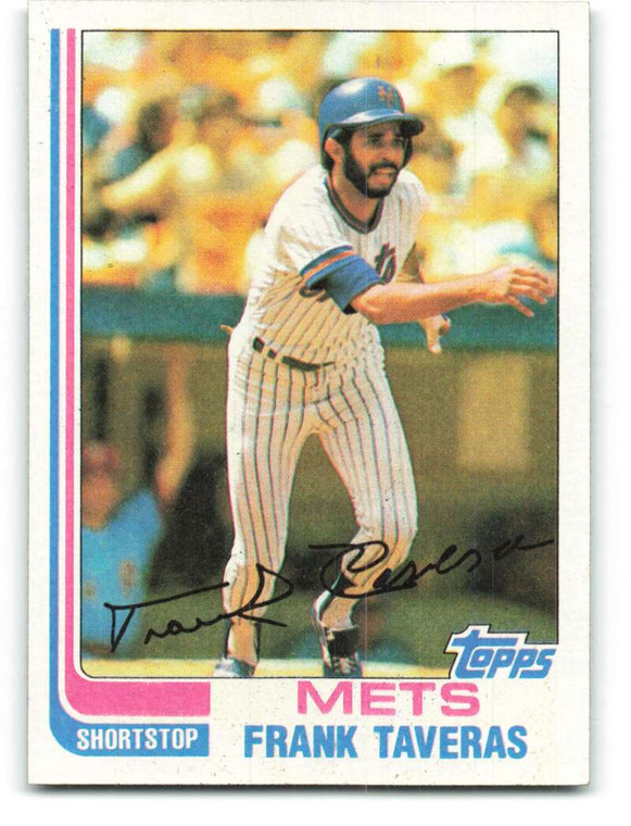 1982 Topps #782 Frank Taveras VG New York Mets 
