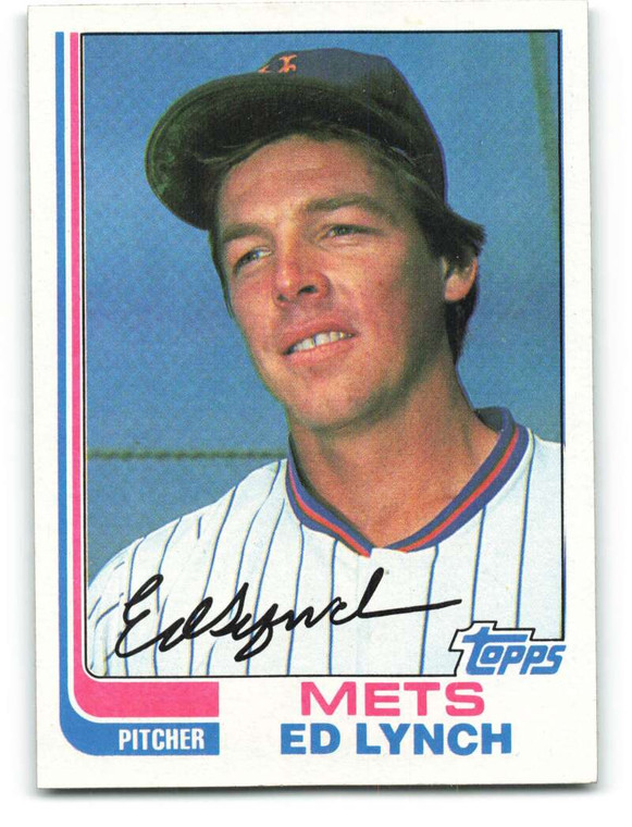 1982 Topps #121 Ed Lynch VG RC Rookie New York Mets 