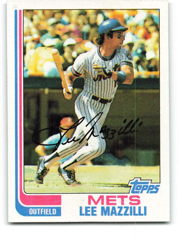 1982 Topps #465 Lee Mazzilli VG New York Mets 