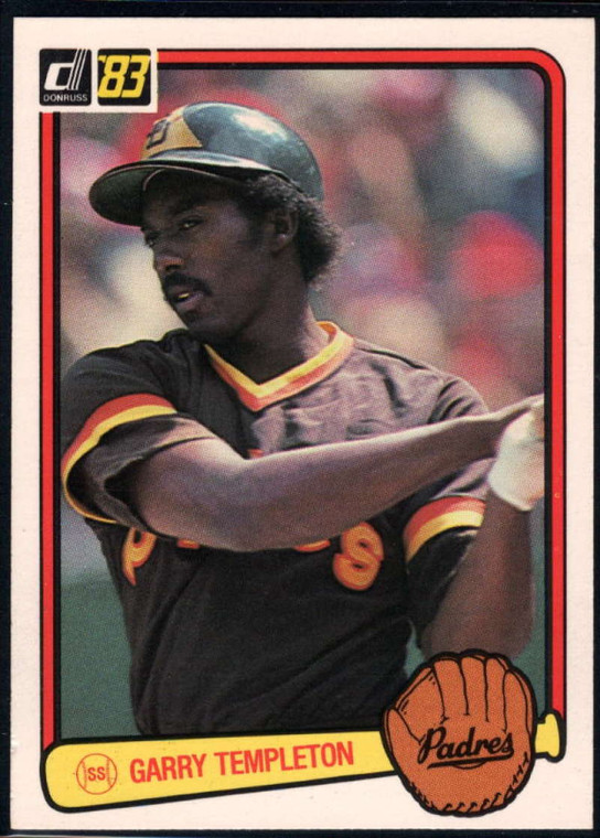 1983 Donruss #145 Garry Templeton VG San Diego Padres 