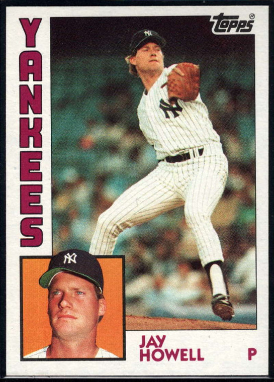 1984 Topps #239 Jay Howell VG New York Yankees 