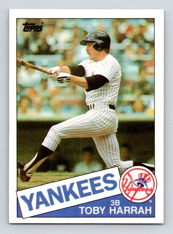 1985 Topps #94 Toby Harrah VG New York Yankees 