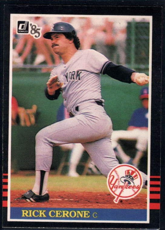 1985 Donruss #274 Rick Cerone VG New York Yankees 