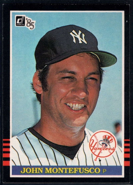 1985 Donruss #580 John Montefusco VG New York Yankees 