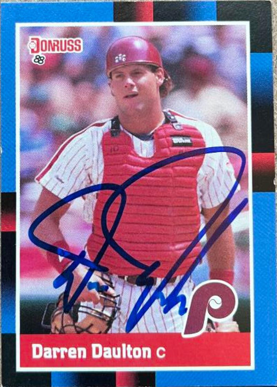 Darren Daulton Autographed 1988 Donruss #309