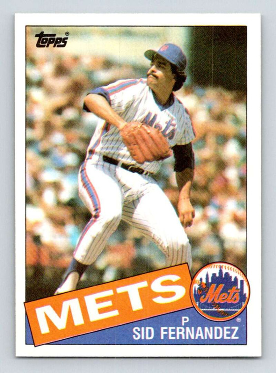 1985 Topps #649 Sid Fernandez VG New York Mets 