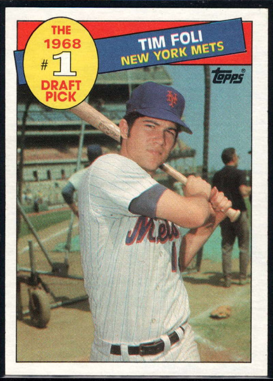 1985 Topps #271 Tim Foli FDP VG New York Mets 