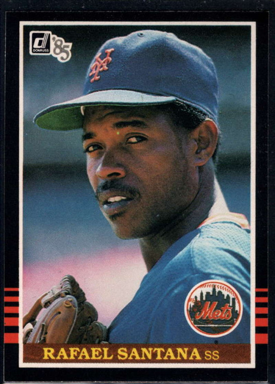 1985 Donruss #610 Rafael Santana VG New York Mets 