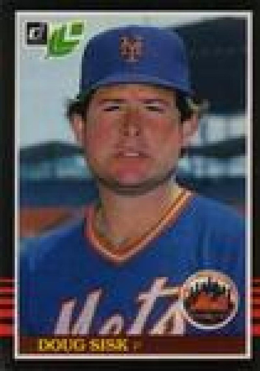 1985 Donruss/Leaf #187 Doug Sisk VG New York Mets 