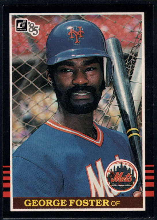 1985 Donruss #603 George Foster VG New York Mets 