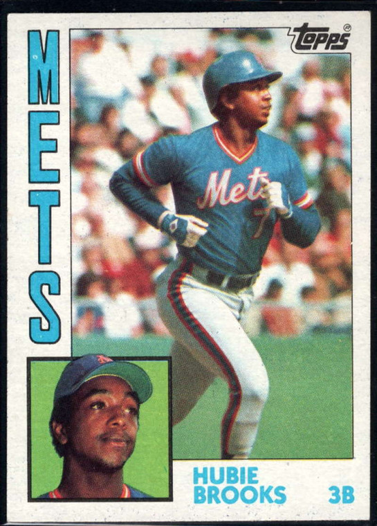 1984 Topps #368 Hubie Brooks VG New York Mets 