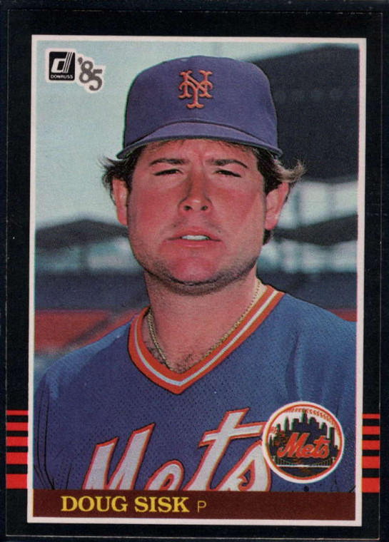 1985 Donruss #441 Doug Sisk VG New York Mets 