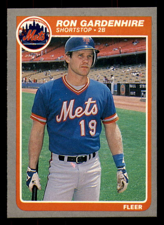 1985 Fleer #81 Ron Gardenhire VG New York Mets 