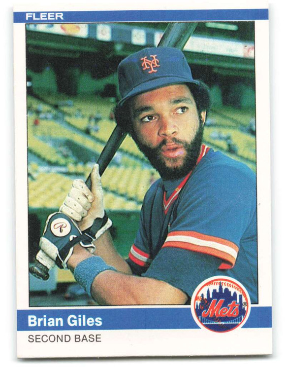 1984 Fleer #585 Brian Giles VG New York Mets 