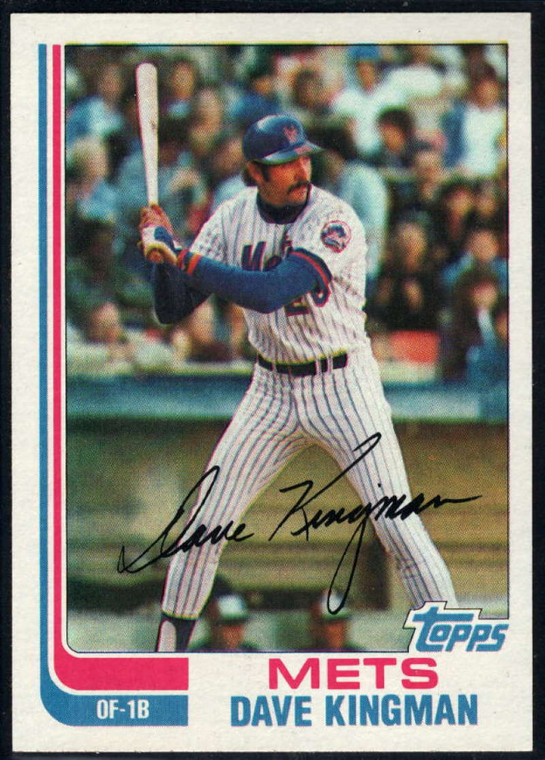 1982 Topps #690 Dave Kingman VG New York Mets 