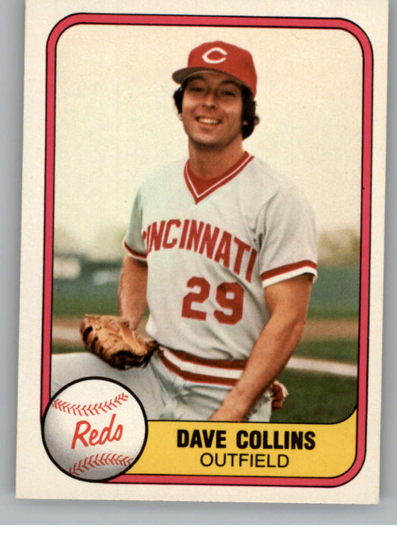 1981 Fleer #201 Dave Collins VG Cincinnati Reds 