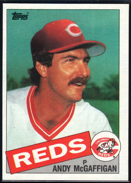 1985 Topps #323 Andy McGaffigan VG Cincinnati Reds 