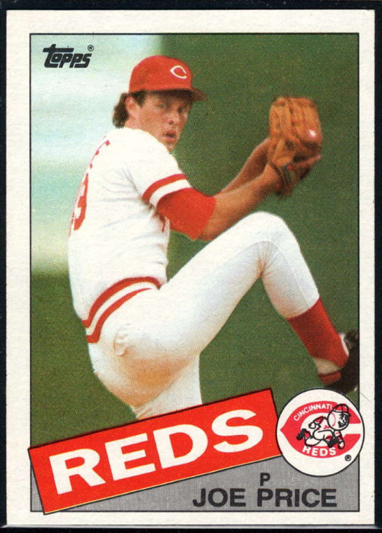 1985 Topps #82 Joe Price VG Cincinnati Reds 