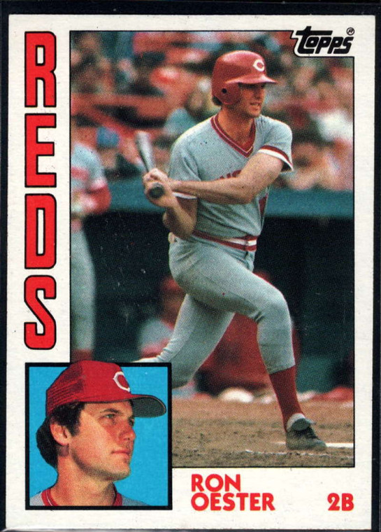 1984 Topps #526 Ron Oester VG Cincinnati Reds 