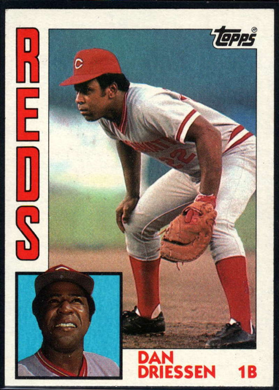 1984 Topps #585 Dan Driessen VG Cincinnati Reds 