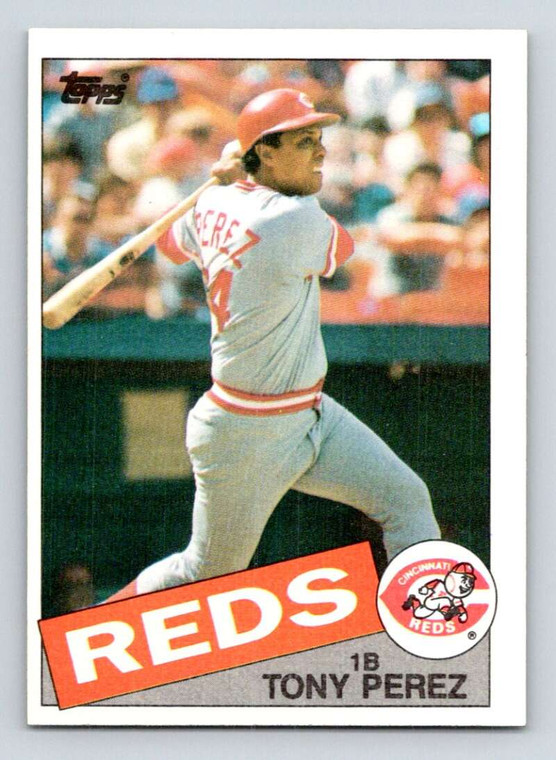 1985 Topps #675 Tony Perez VG Cincinnati Reds 