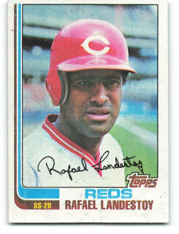 1982 Topps #361 Rafael Landestoy VG Cincinnati Reds 