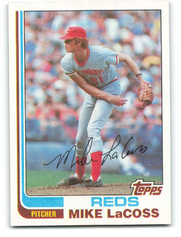 1982 Topps #294 Mike LaCoss VG Cincinnati Reds 