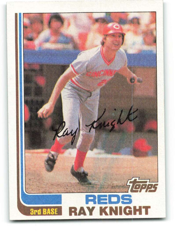 1982 Topps #525 Ray Knight VG Cincinnati Reds 