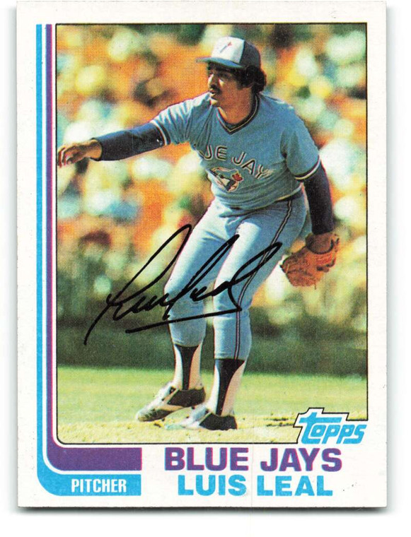 1982 Topps #412 Luis Leal VG Toronto Blue Jays 