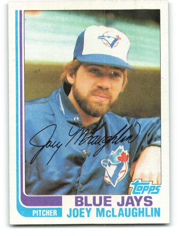 1982 Topps #739 Joey McLaughlin VG Toronto Blue Jays 
