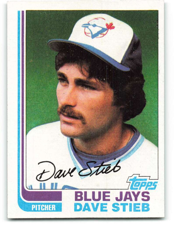 1982 Topps #380 Dave Stieb VG Toronto Blue Jays 