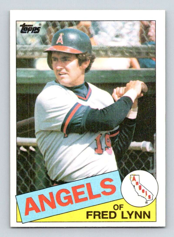 1985 Topps #220 Fred Lynn VG California Angels 