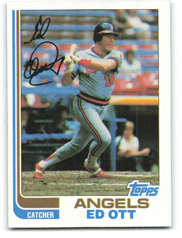 1982 Topps #469 Ed Ott VG California Angels 