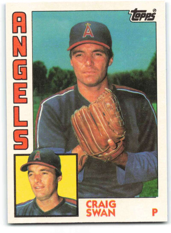 1984 Topps Traded #116T Craig Swan VG California Angels 