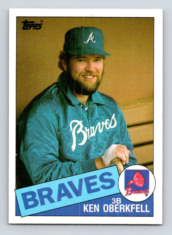 1985 Topps #569 Ken Oberkfell VG Atlanta Braves 