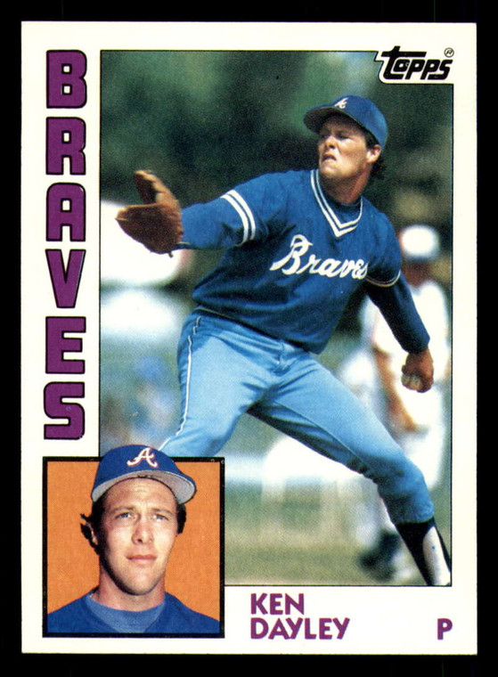 1984 Topps #104 Ken Dayley VG Atlanta Braves 