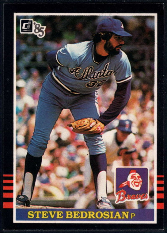 1985 Donruss #628 Steve Bedrosian VG Atlanta Braves 