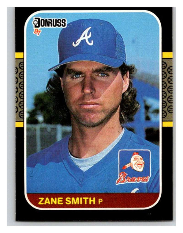 1987 Donruss #167 Zane Smith VG Atlanta Braves 