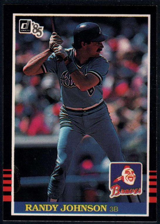 1985 Donruss #531 Randy Johnson VG Atlanta Braves 