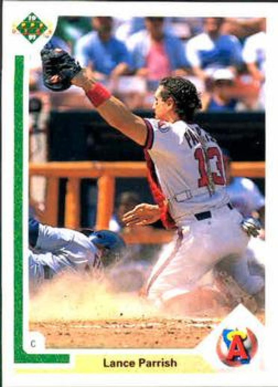 1991 Upper Deck #552 Lance Parrish VG California Angels 