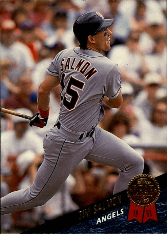 1993 Leaf #445 Tim Salmon VG California Angels 