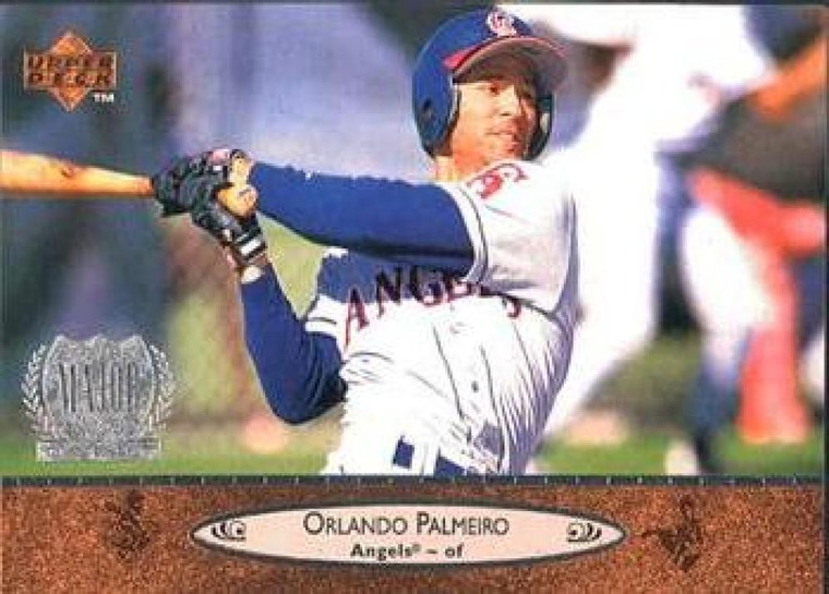 1996 Upper Deck #32 Orlando Palmeiro VG California Angels 