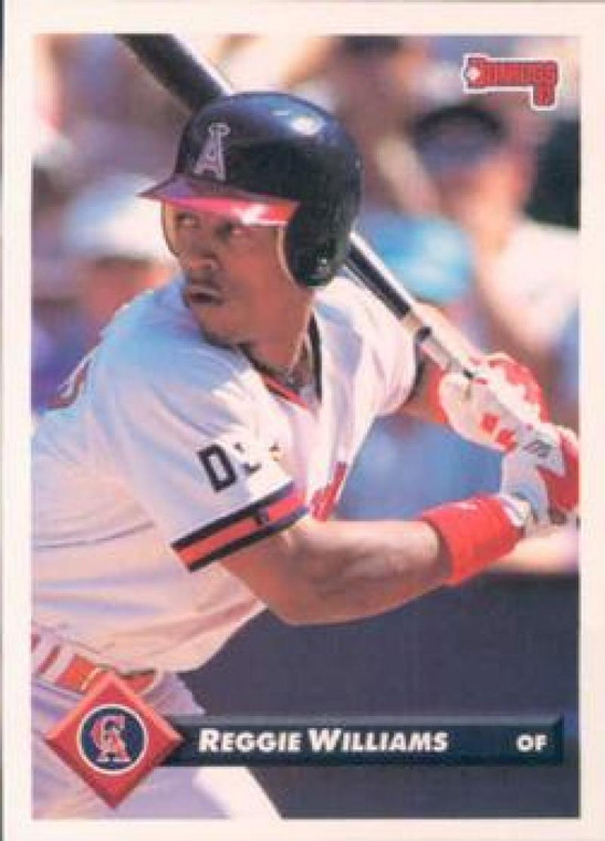 1993 Donruss #253 Reggie Williams VG California Angels 